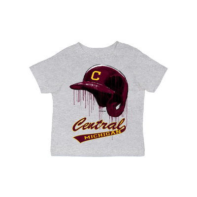  Central Michigan Chippewas Vive La Fete Infant Short Sleeve T-Shirt - Gray